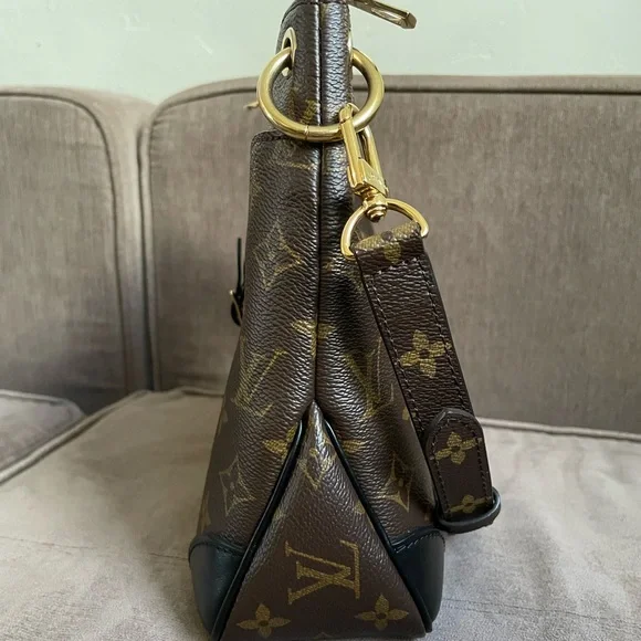 Authentic Louis Vuitton Odeon PM Monogram Noir with Short Monogram Strap - Picture 5 of 16